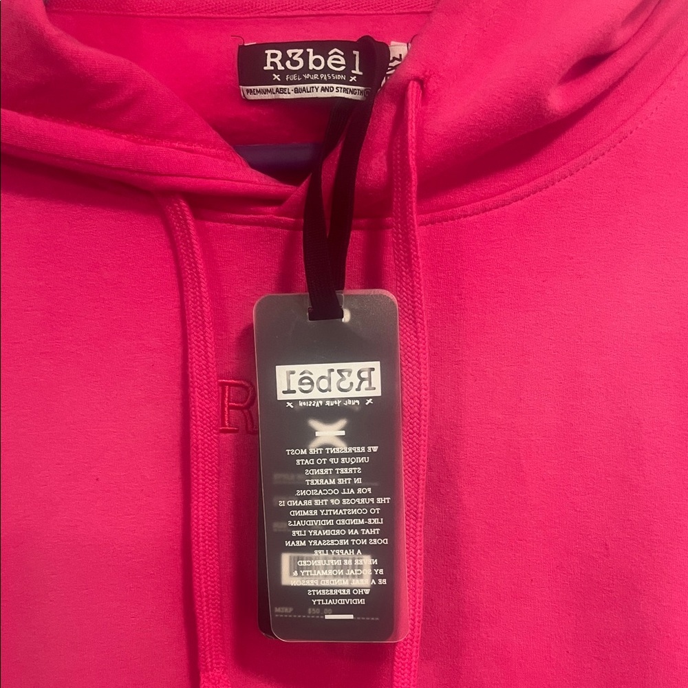 RSVLTS Vibrant Pink Hoodie